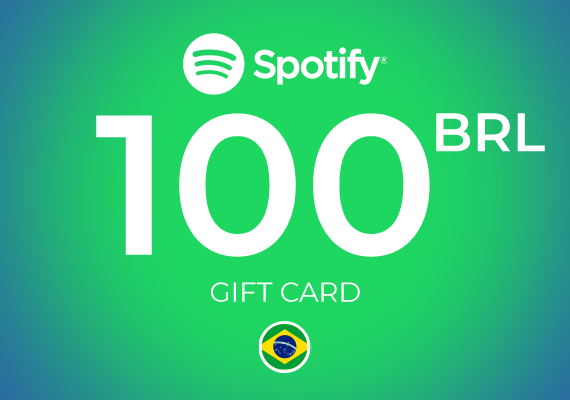 Spotify Gift Card 100 BRL Key - BRAZIL